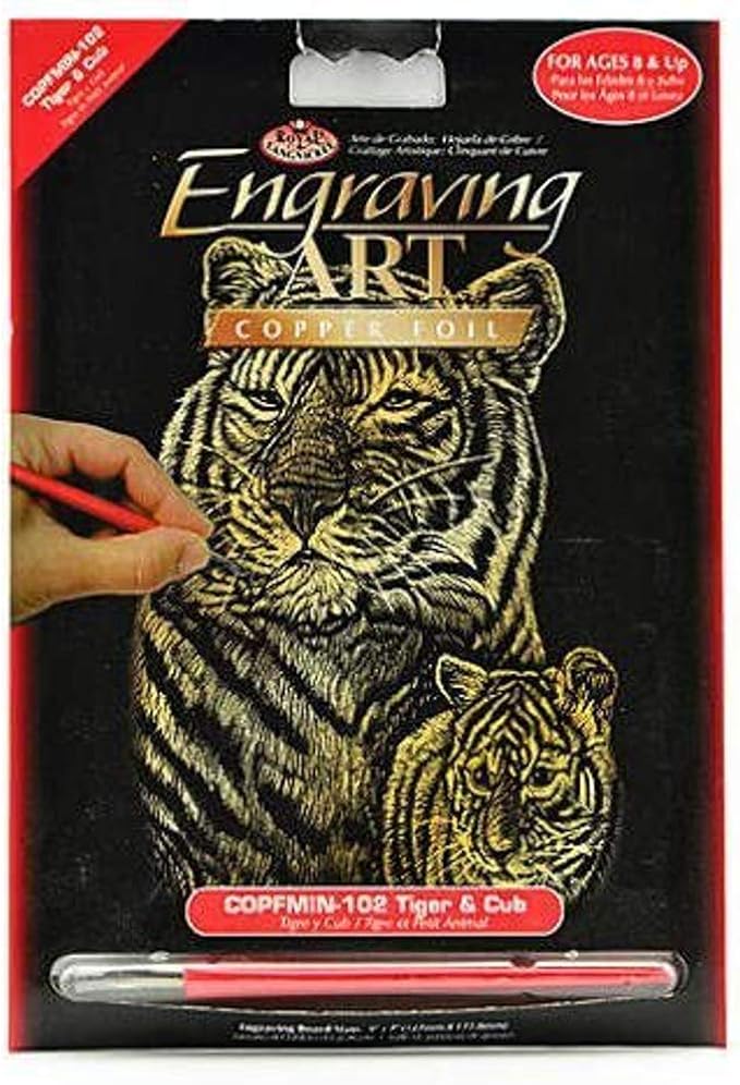 EGR Art Mini Copper - Tiger & Cub