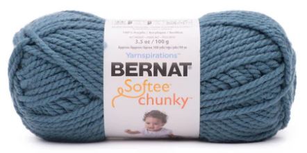 *Bernat Softee Chunky 100g - Denim Blue 28810