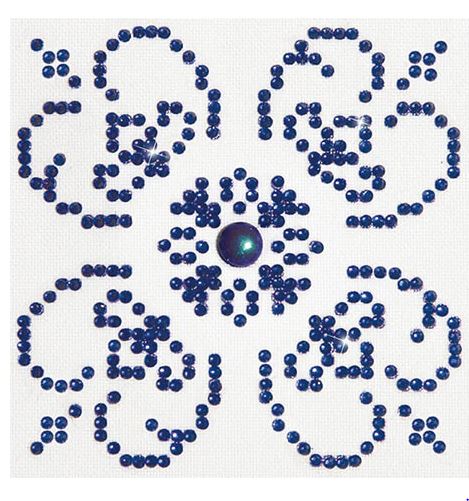 Diamond Dotz - Blue On White Beginner DD1.004