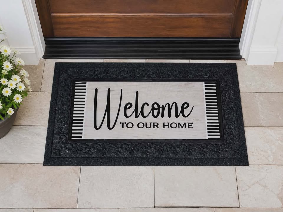 Sassafras Insert - Wood Grain Welcome