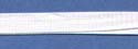 Polycotton Bias Tape White 01- 13mm