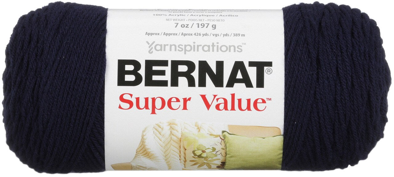 Bernat Super Value 197g - Navy 07711