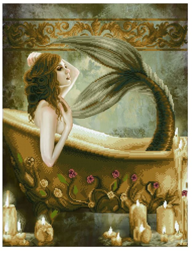 Diamond Dotz -Bath Time Mermaid DD12.037
