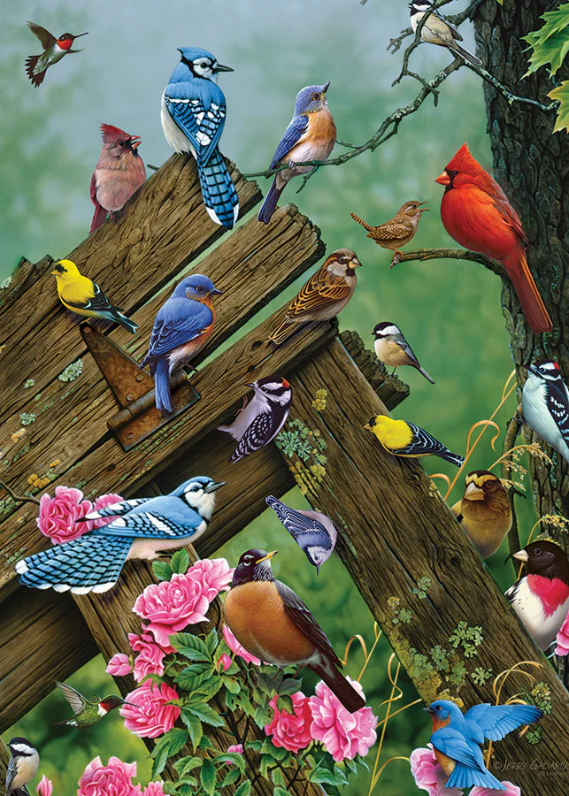Tray Puzzle 35pc - Wildbird Gathering 58889
