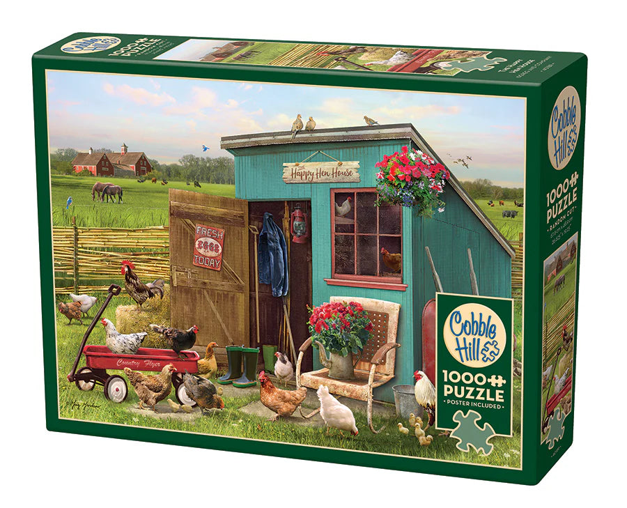 Puzzle 1000pc - The Happy Hen House 40189