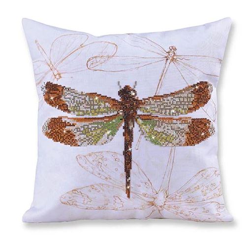 Diamond Dotz Pillow - Dragonfly Earth DD16.001