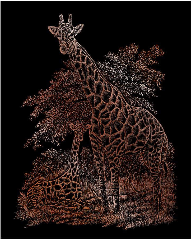 EGR Art Copper - Giraffe Sm