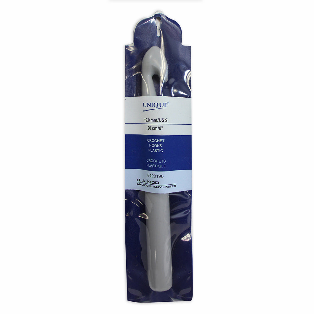 Plastic Crochet Hook - 19.0mm 15cm 8420190