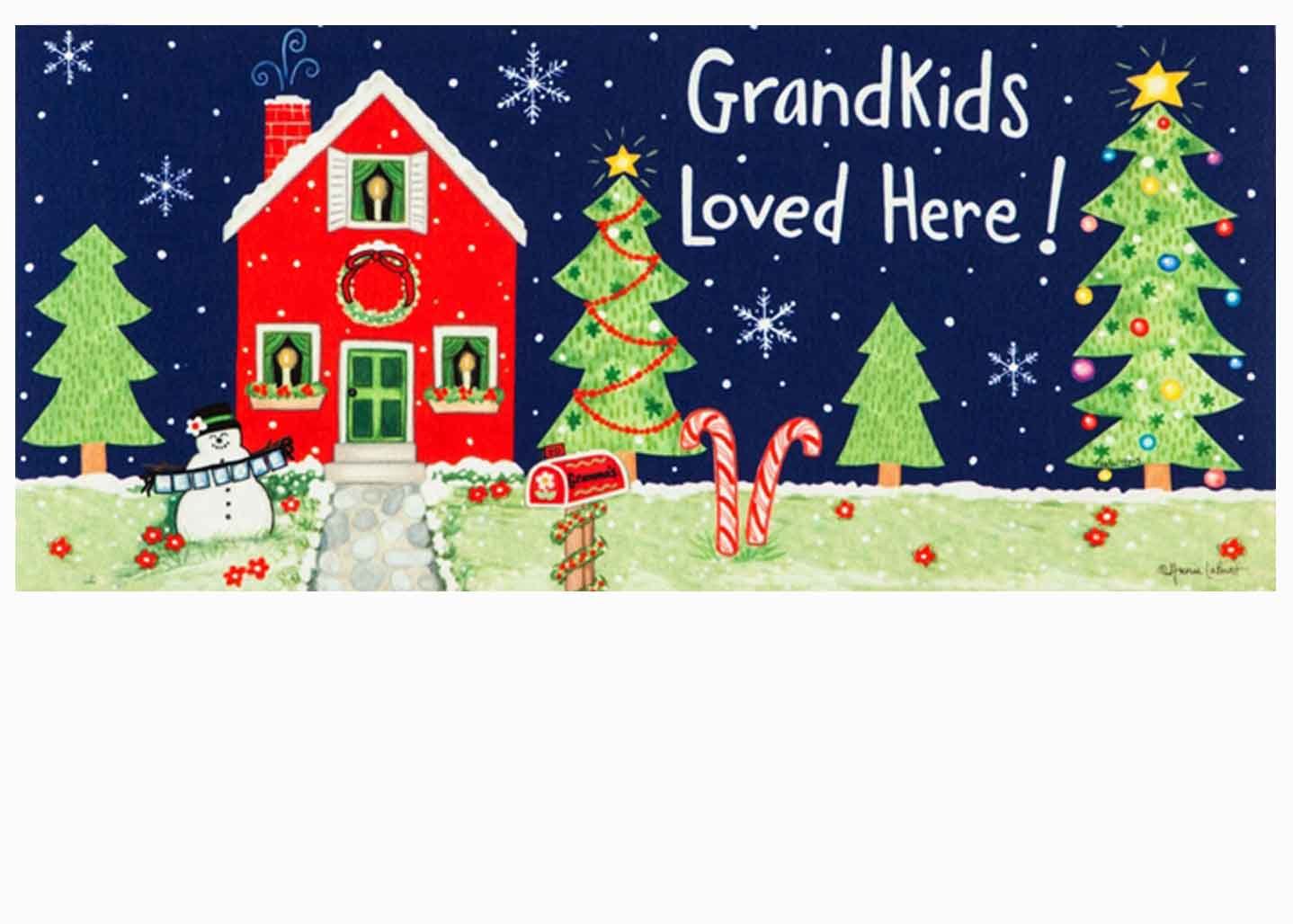 Sassafras Insert - Grandkids Loved Here