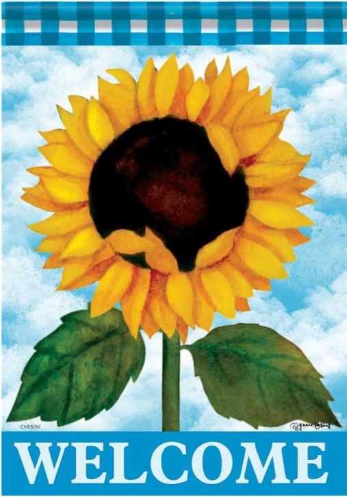 EB Large Flag - Sunflower 54795