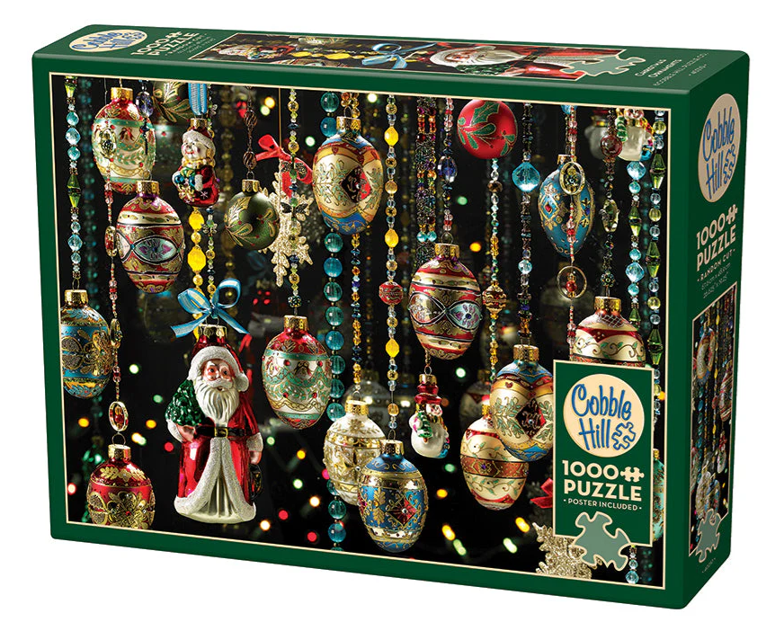 1000 pc Puzzle - Christmas Ornaments 40210