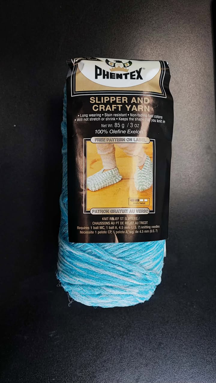 *Phentex 3-Ply Olefin 85g - Teal Heather 07210