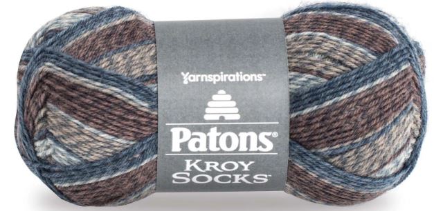 Patons Kroy 50g - Blue Brown Marl 55101