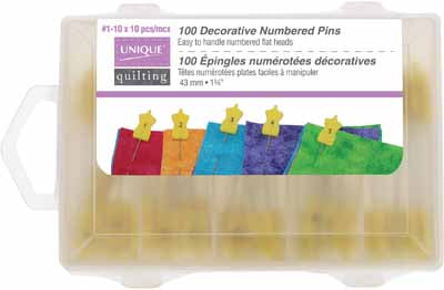 Unique Number Pins 1-10 3010173