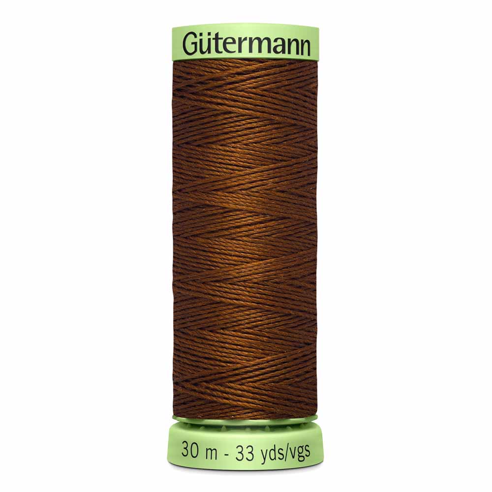 Gut Poly Thread Top Stitch 30m - Gold Stone 875