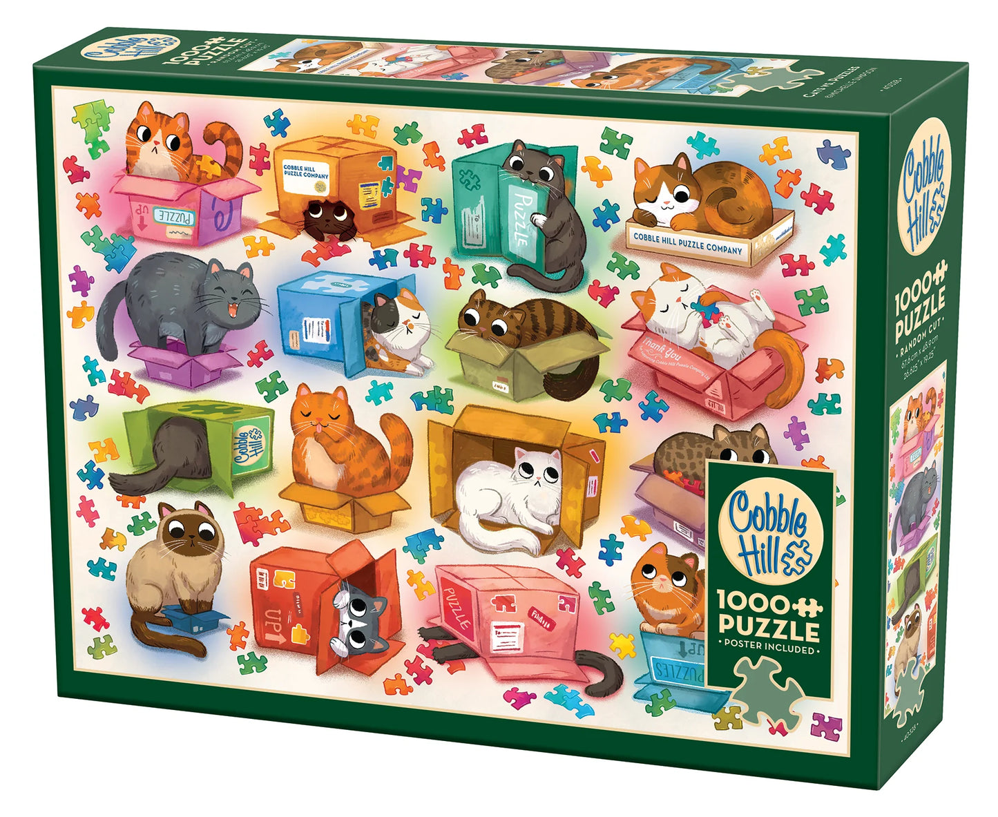 Puzzle 1000pc - Cats Vs. Puzzles 40328