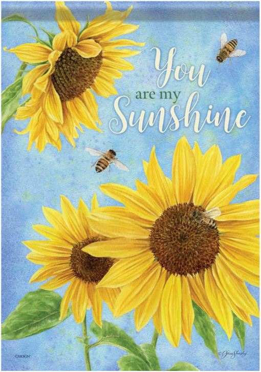 EB Large Flag - Sunshine Sunflower 54786