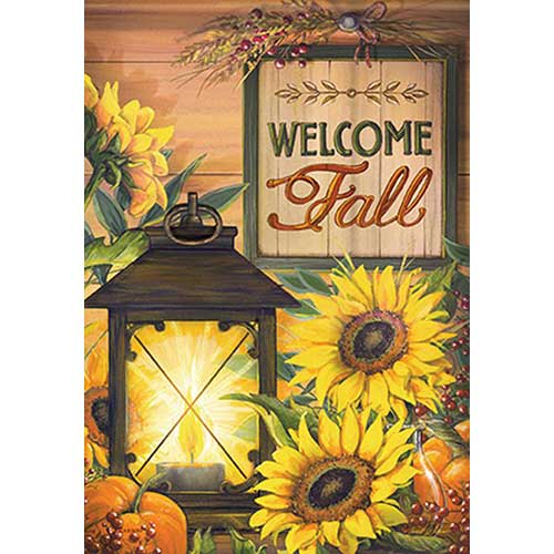 *EB Garden Flag - Autumn Light