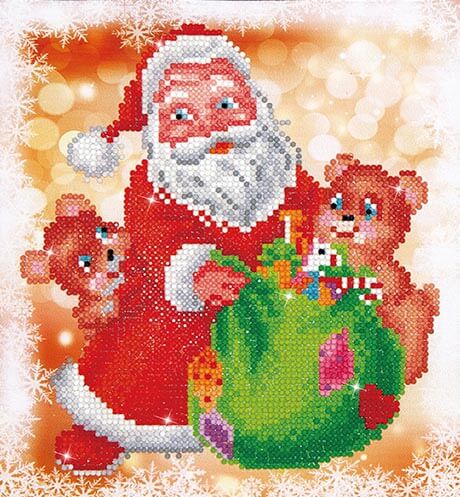 Diamond Dotz - Santa & Teddies - Beginners DD3.011