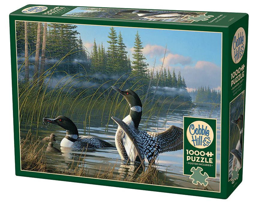 1000pc Puzzle - Common Loons 40175