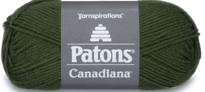 Patons Canadiana 100g - Dark Green Tea 10237