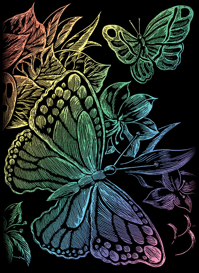EGR Art Mini - Butterflies Rainbow
