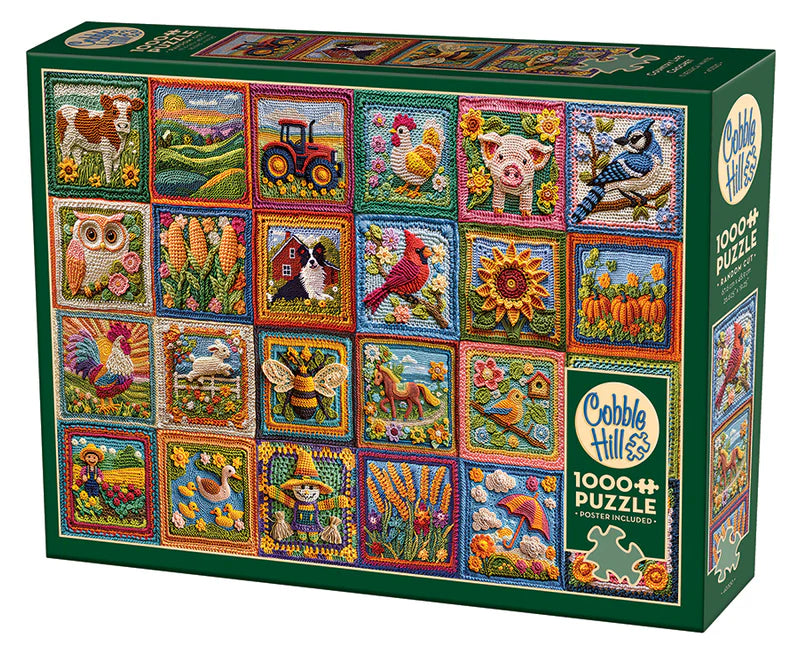 Puzzle 1000pc - Country Life -Crochet 40320