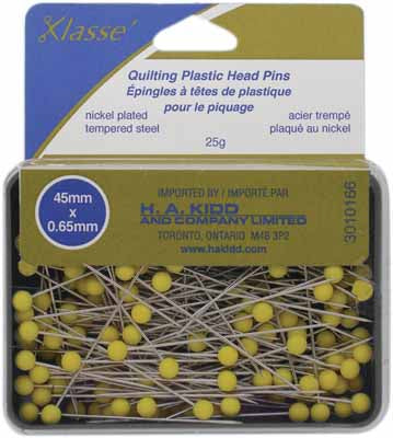 Unique Quilting Plastic Head Pins 3010166