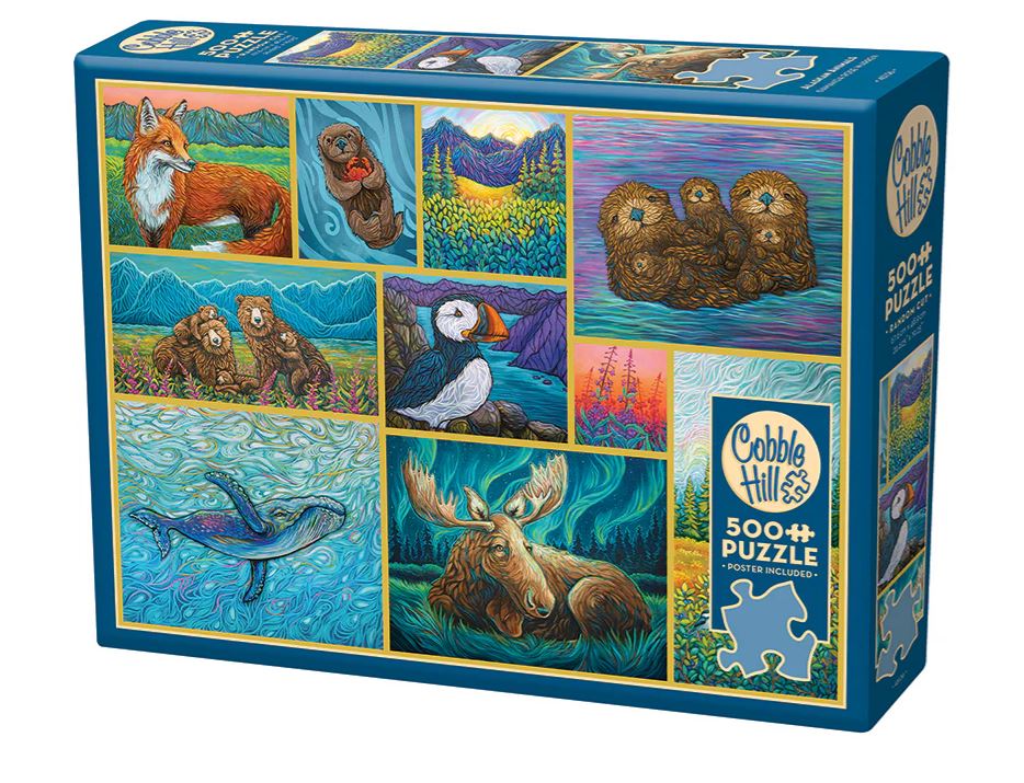 Puzzle 500pc - Alaskan Animals 45136