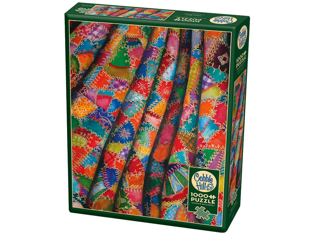 Puzzle 1000pc - Crazy Quilt 80245