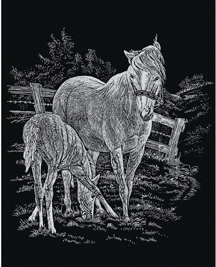 EGR Art Silver - Mare & Foal