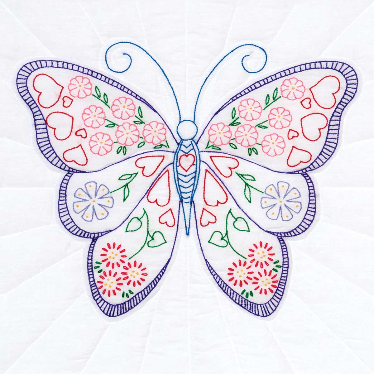 JD 18" Quilt Blocks - Butterfly 769