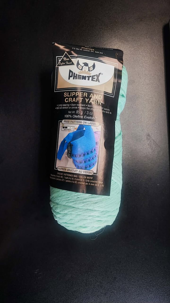 *Phentex 3-Ply Olefin 85g - Creme De Menthe