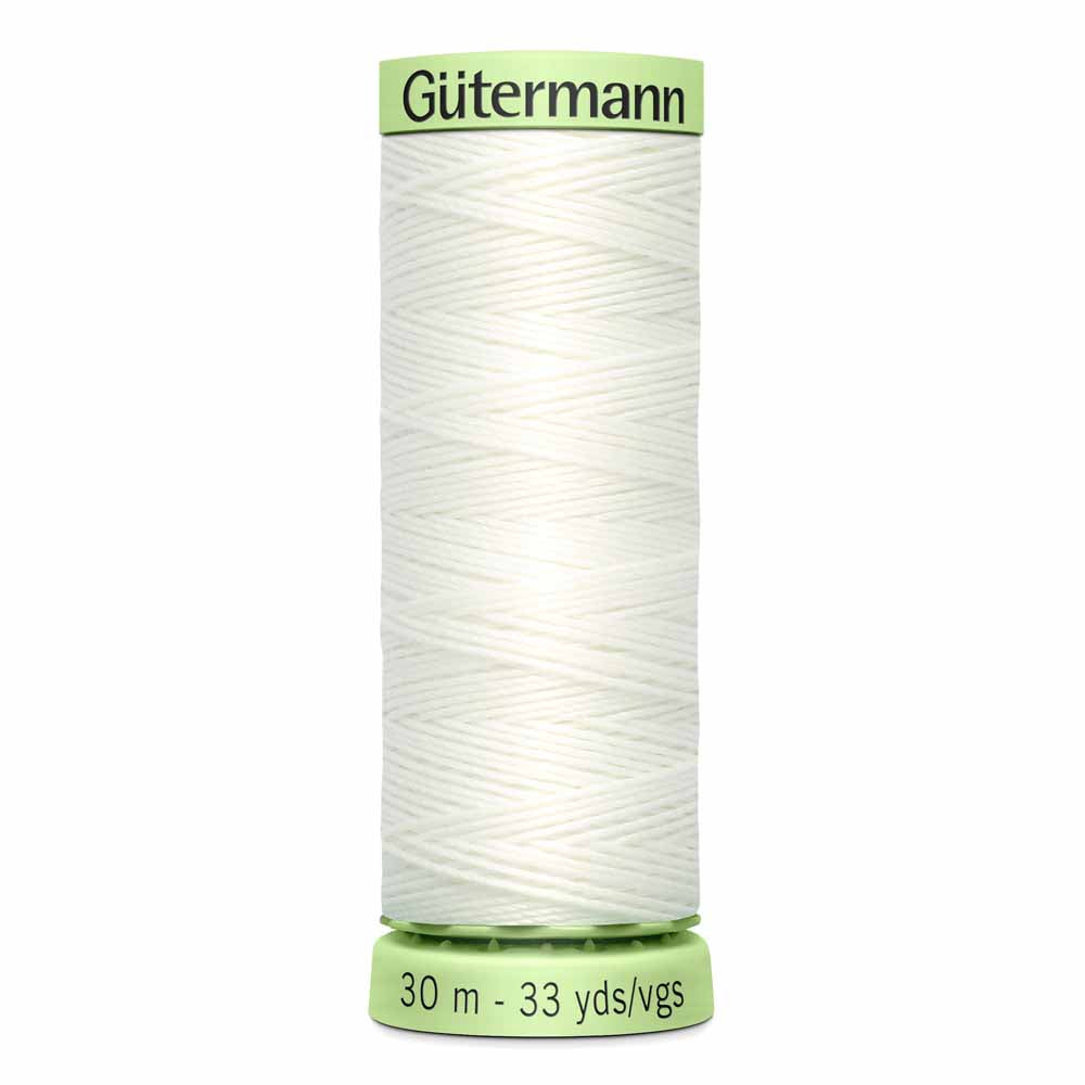 Gut Poly Thread Top Stitch 30m - Oyster 021