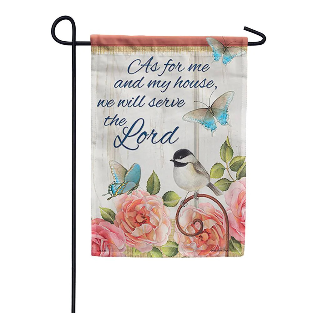 EB Garden Flag - As For Me..