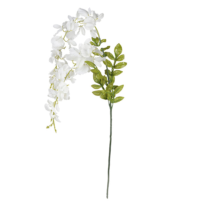 DD Sweet Pea Spray White 94cm