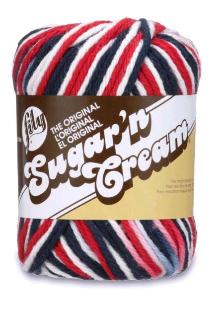 Sugar & Cream Original 56.7g - Red, White & Blue Ombre 02211