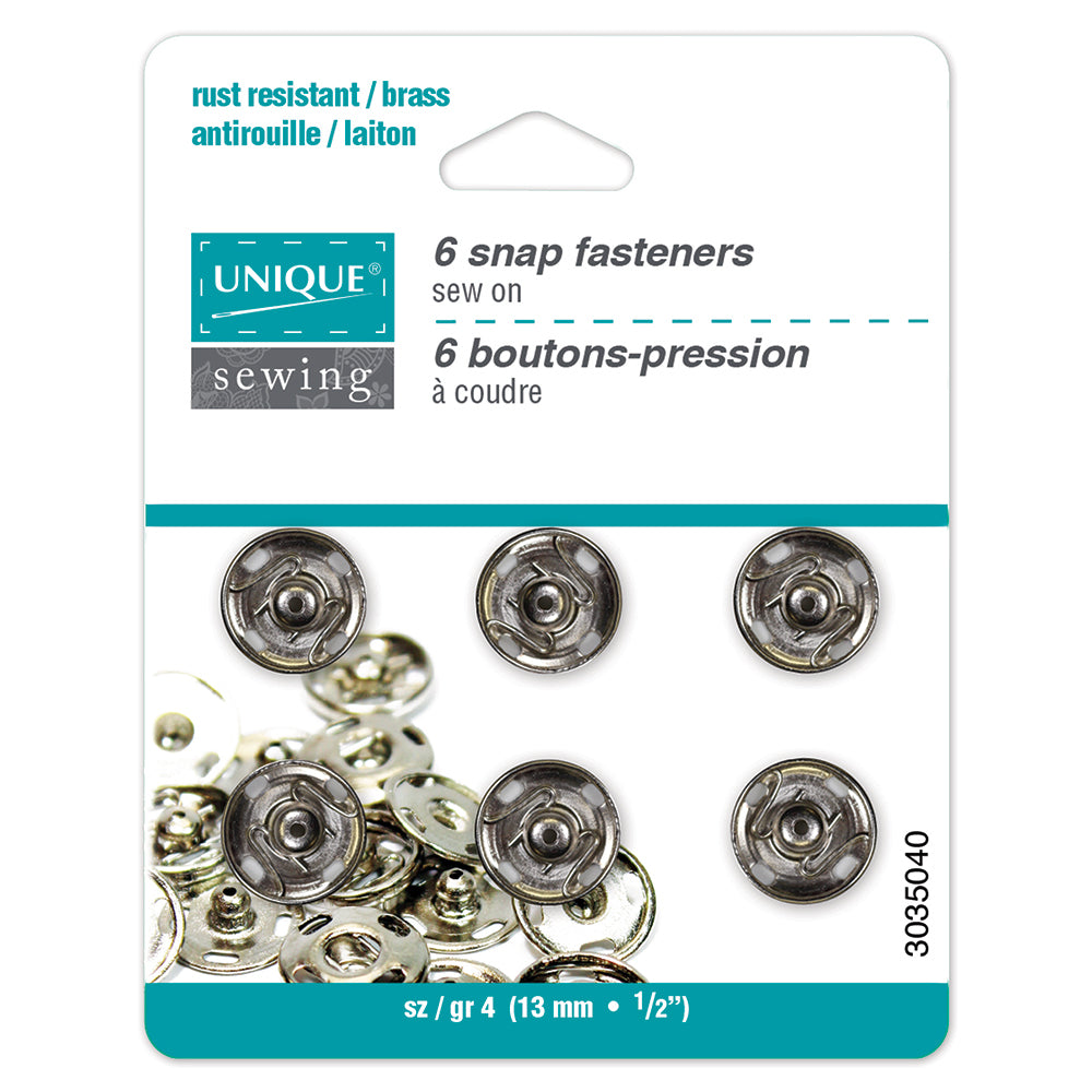 Unique Sew-On Snap 13mm 3035040