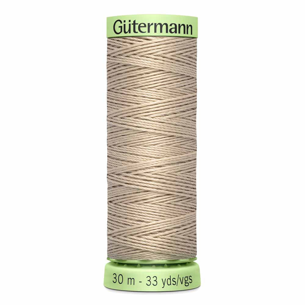 Gut Poly Thread Top Stitch 30m - Sand 506