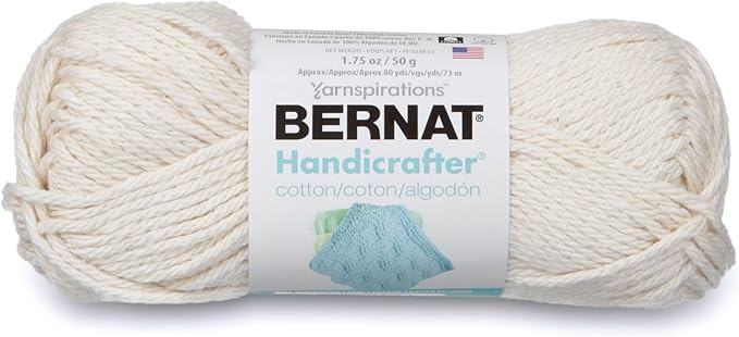 Bernat Handicrafter 50g - White 01001