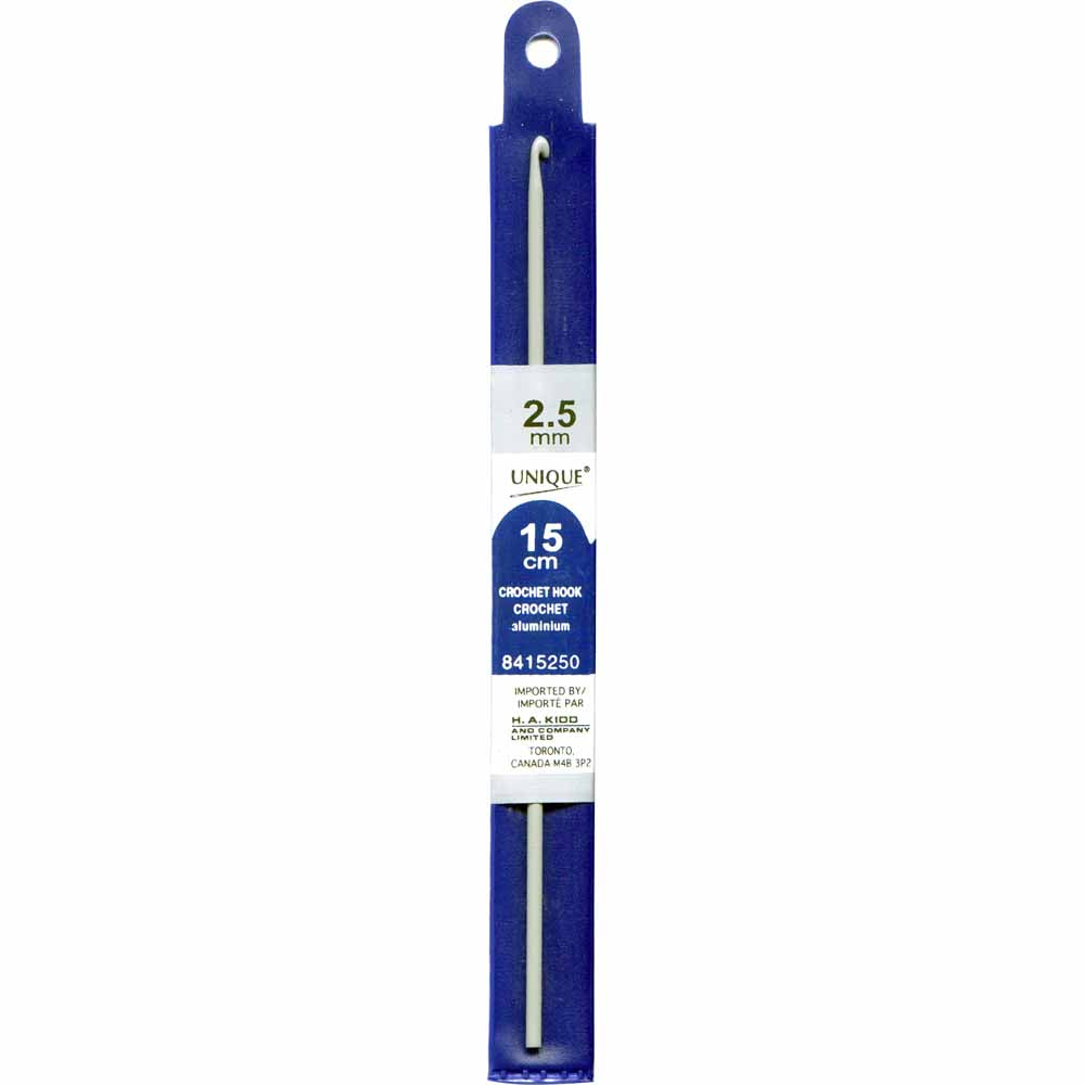 Unique Crochet Hook Aluminum 2.5mm 8415250
