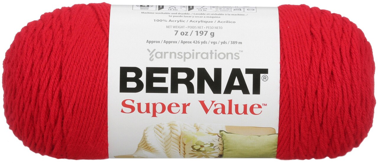 Bernat Super Value 197g - Berry 00607
