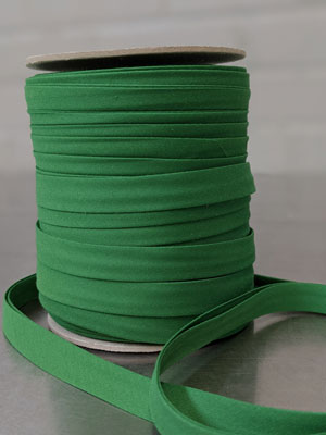 Polycotton Bias Tape 13mm Kelly 629-022