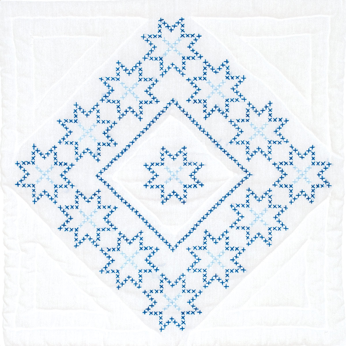18" Quilt Block - XX Stars