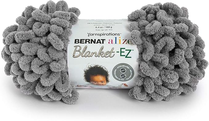 Bernat Alize Blanket 180g - Dark Gray 37014
