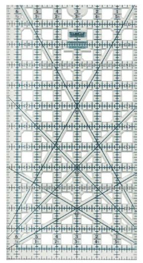 *True Cut Ruler 6.5x12.5"