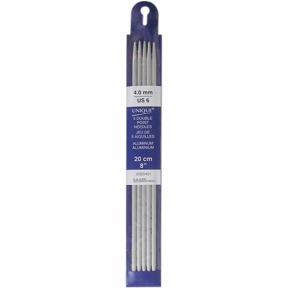 Unique Dbl Knit Needles 4.0mmx20cm 8320401