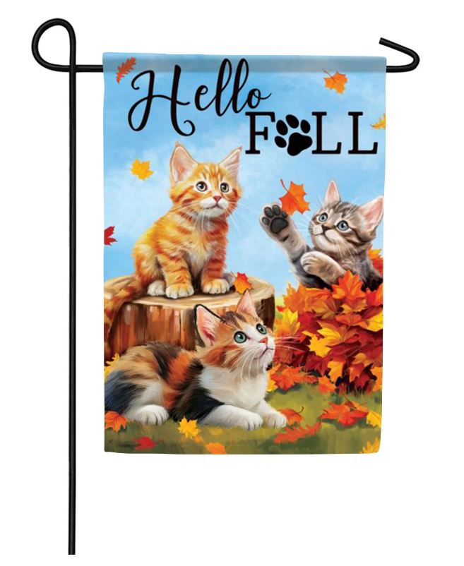 EB Garden Flag - Hello Kittends