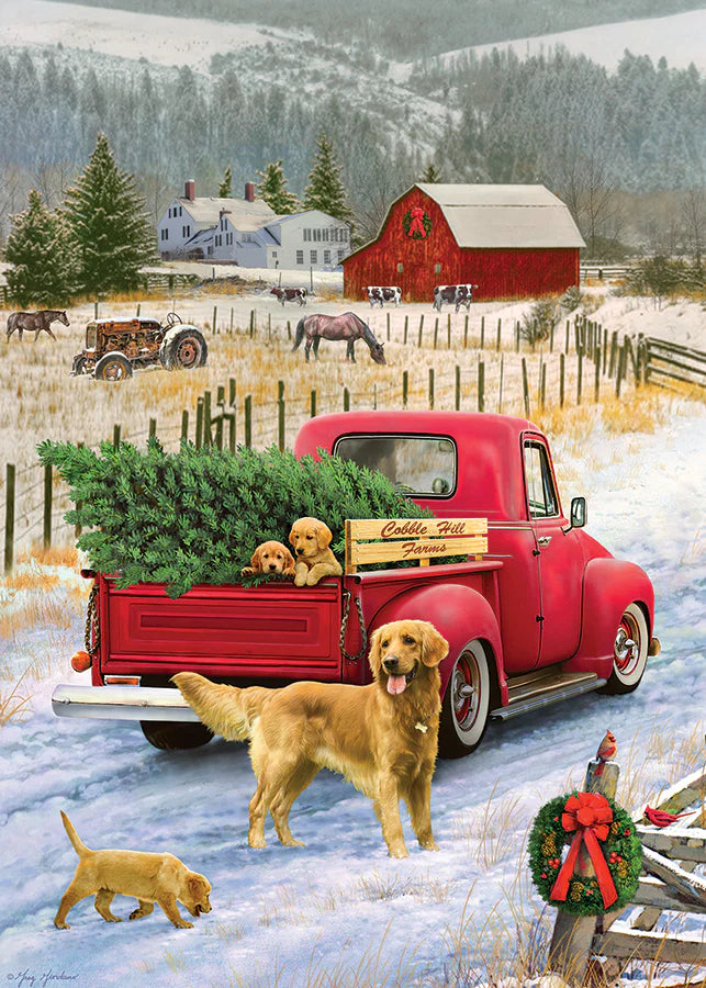 Tray Puzzle 35pc - Red Truck Farm 58891