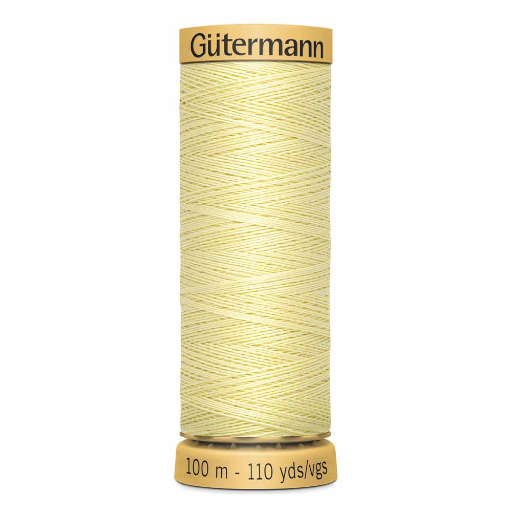Gut Cotton Thread 100m - Lt. Yellow 1370